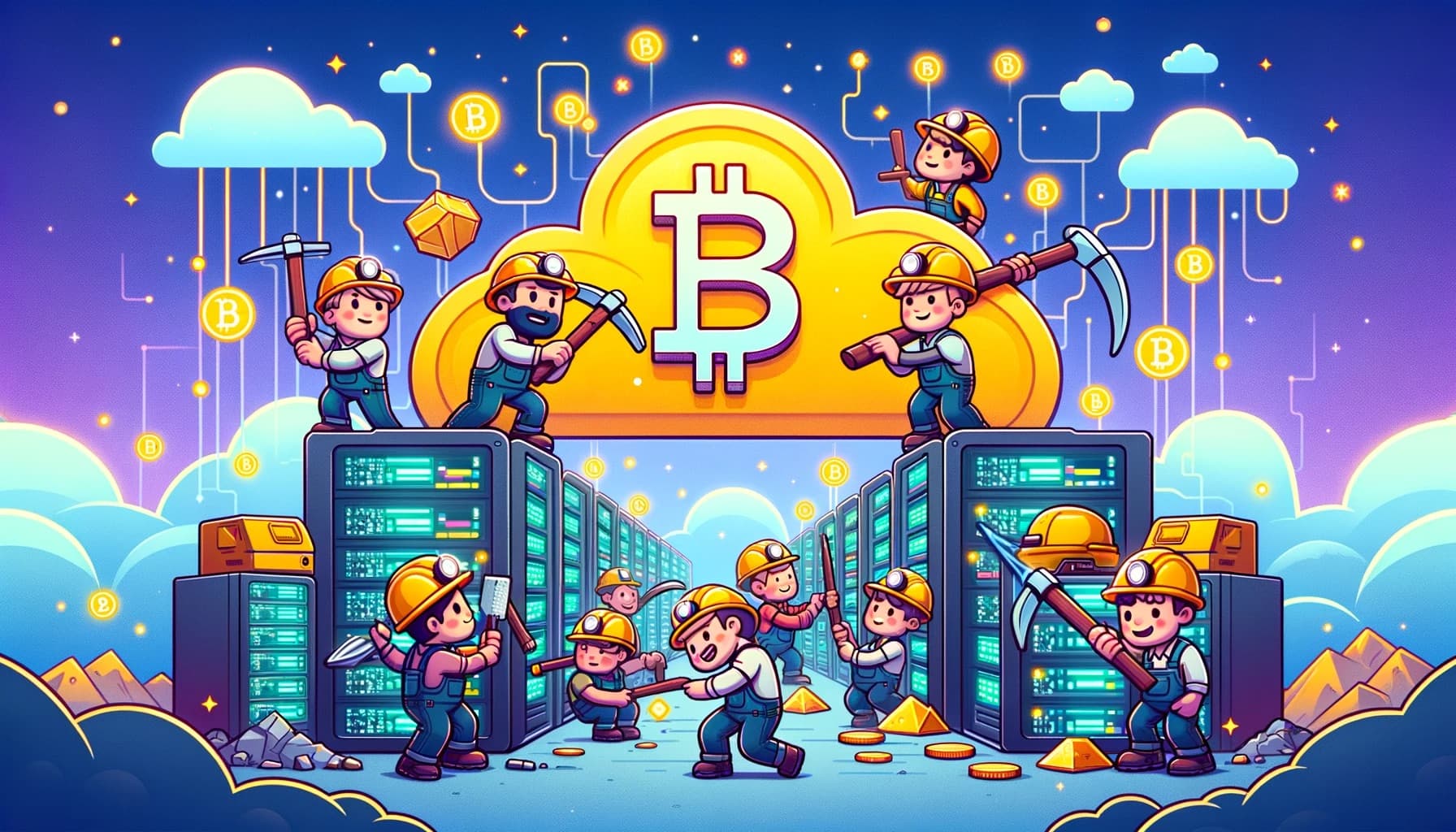 Bitcoin Mining visualized